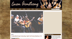 Desktop Screenshot of carenarmstrong.com